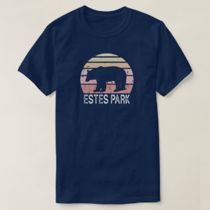 Camiseta Estes Park Colorado Oso Retro