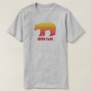 Camiseta Estes Park Colorado Rainbow Bear