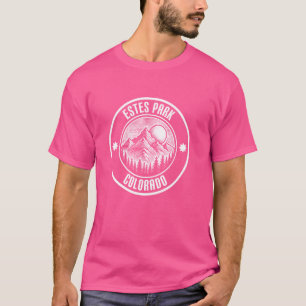 Camiseta Estes Park Colorado USA Mountain Design