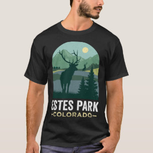 Camiseta Estes Park TShirt Elks Retro Vintage Estes Park Co
