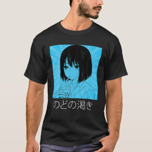 Camiseta Estética Alt - Manga - Chica animal - Emo japonés