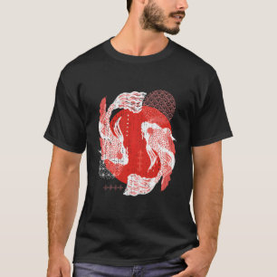 Camiseta Estética asiática Taisho Sanke Pond Japonés Ko
