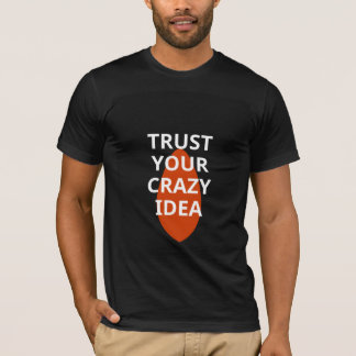 Camiseta estética azul turquesa 'Trendy Trust Your