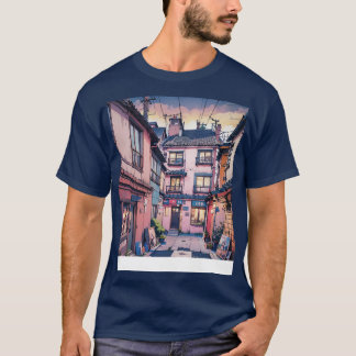 Camiseta Estética callejera de Japón