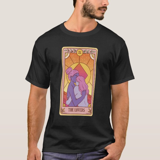Camiseta Estética Celestial Triple Luna Wicca Witchy Tarot (Anverso)