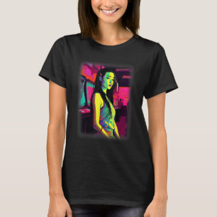Camiseta Estética china Guay Rave Techno Chica Ret