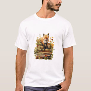 Camiseta Estética Cottagecore Con Libro Lindo Goblincore Cr