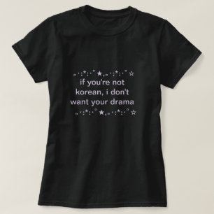 Camiseta Estética de adolescente, Kpop y Kdrama