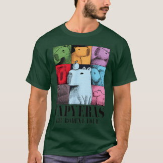 Camiseta estética de animales lindos niño capybara