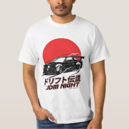 Camiseta Estética de carreras callejeras de la cultura drif