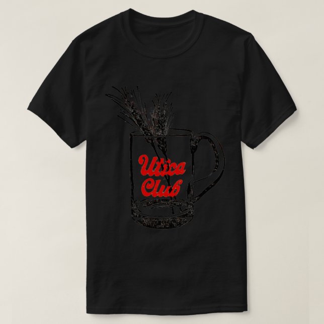 Camiseta Estética de cervecería Utica Club (Diseño del anverso)