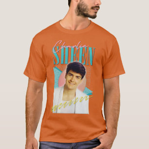 Camiseta Estética de Charlie Sheen de los años 80
