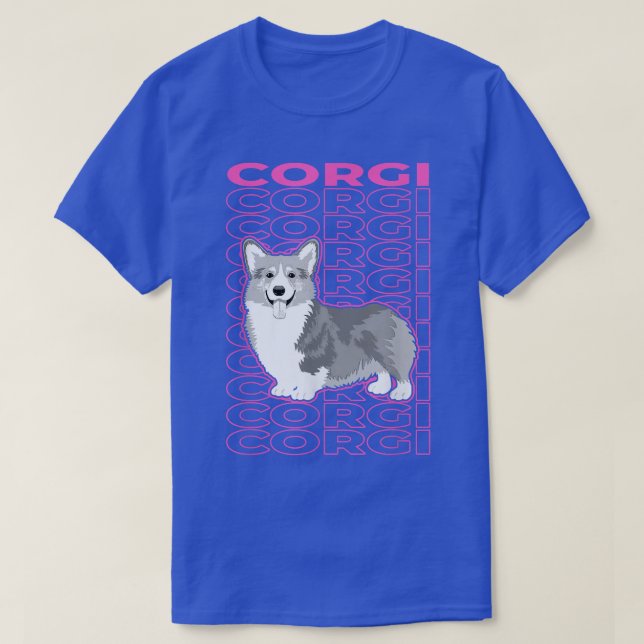 Camiseta Estética de Corgi Pastel (Diseño del anverso)