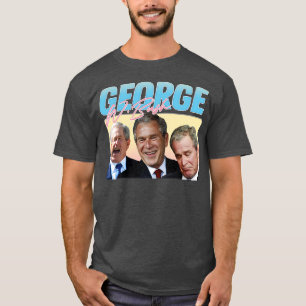 Camiseta Estética de estilo de George W Bush 90 1