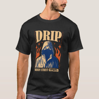 Camiseta Estética de grafiti urbano atrevido Y2K Drip