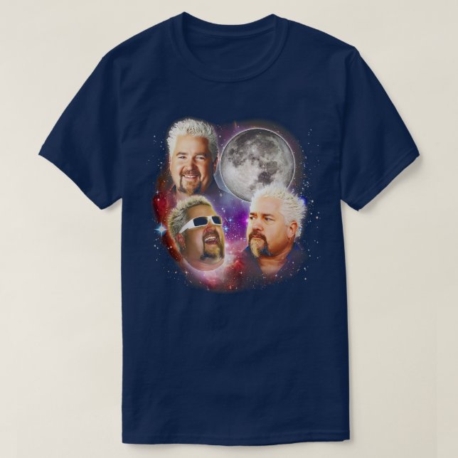 Camiseta Estética de Guy Fieri 80 (Diseño del anverso)