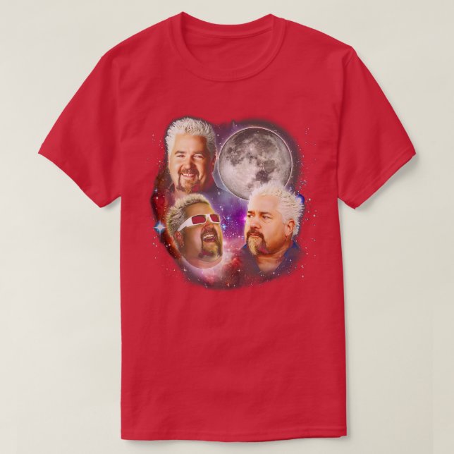 Camiseta Estética de Guy Fieri 80 (Diseño del anverso)