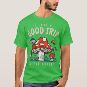 Camiseta Estética de hongos trippy