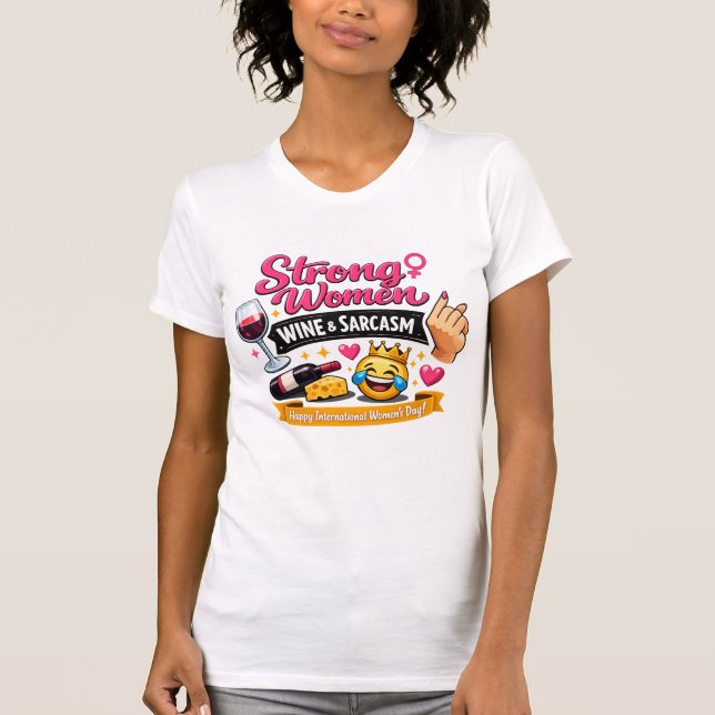Camiseta estética de Jefa Desquiciada (Anverso)