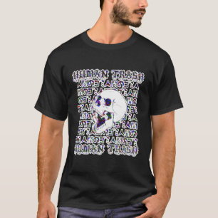 Camiseta Estética de la basura humana de vaporwave