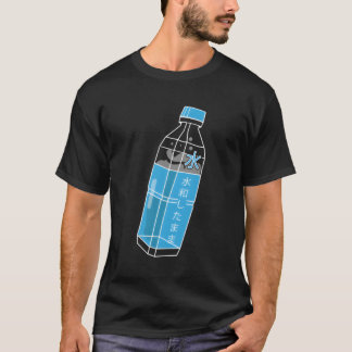 Camiseta Estética de la botella de agua Harajuku Estancia h