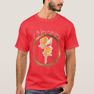 Camiseta Estética de la ropa de hadas Brunette