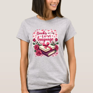 Camiseta Estética de lectura romántica de los libros de San