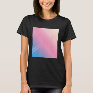 Camiseta Estética de los años 90 - Gráfico abstracto azul r