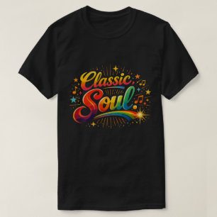 Camiseta Estética de Música Retro Vintage Soul Clásico