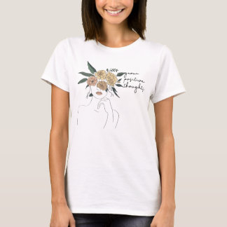 Camiseta Estética de Pensamientos Positivos, Señor