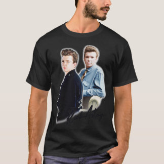 Camiseta Estética de Rick Astley 80