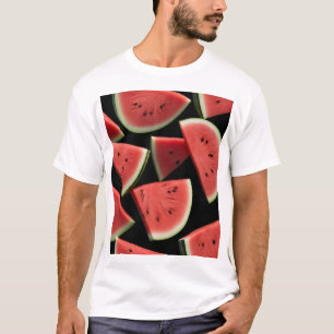 Camiseta Estética de rodaja de sandía