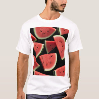 Camiseta Estética de rodaja de sandía