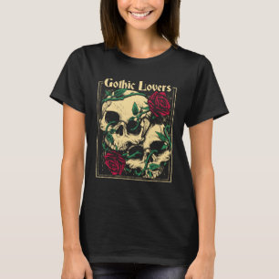 Camiseta Estética de ropa gótica bruja oculta 8