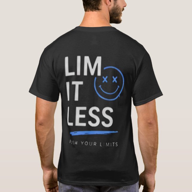 Camiseta estética de texto simple | Mantén el enfo (Reverso)