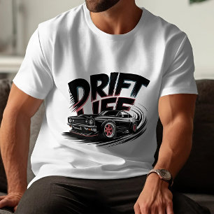 Camiseta Estética de vida de deriva, moderna