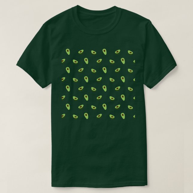 Camiseta estética del aguacate (Diseño del anverso)