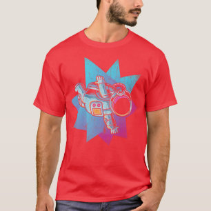 Camiseta Estética del arte de los años 90 Espacio ultraterr
