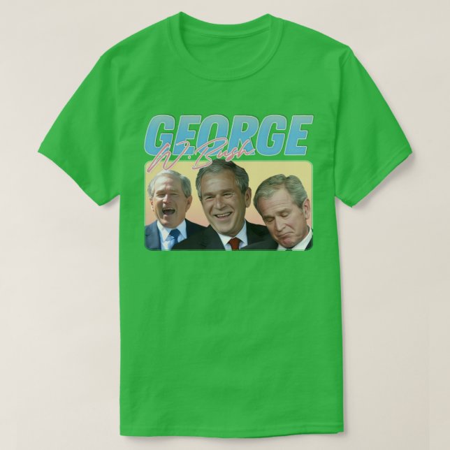 Camiseta Estética del estilo de George W Bush 901 (Diseño del anverso)