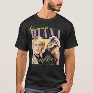 Camiseta Estética del meme retro de Diana 80
