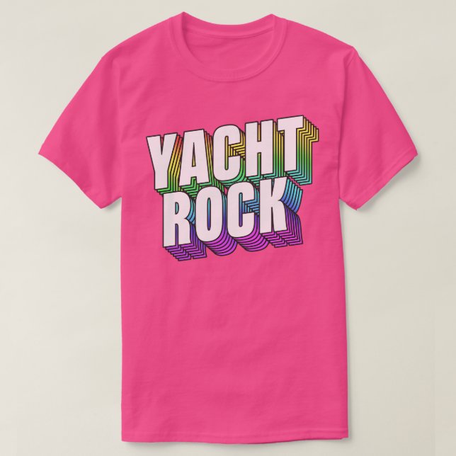 Camiseta Estética del Yacht Rock 80 (Diseño del anverso)
