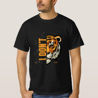 Camiseta estética despreocupada 'No me importa'