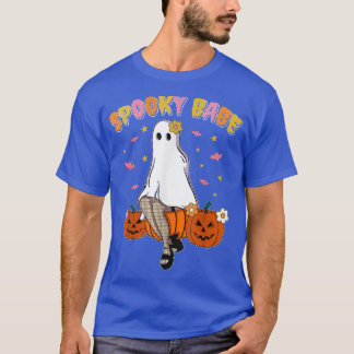 Camiseta Estética Fantasma Babe Halloween Fantasma Chica Bo