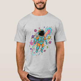 Camiseta Estética Galaxia Estrellas Universo Cósmi