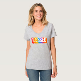 Camiseta Estética Gráfica Cristiana Bendita
