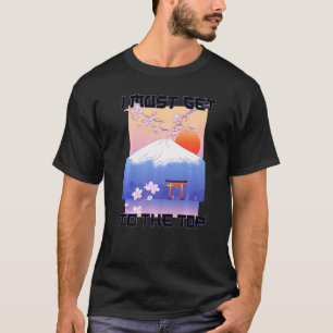 Camiseta Estética japonesa, debo llegar a la cereza más alt