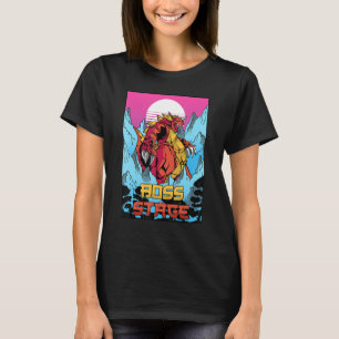 Camiseta Estética Japonesa Etapa Jefe Otaku Vaporwav