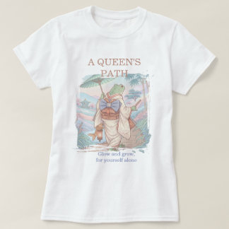 Camiseta "Estética Japonesa Linda Rana en Kimono - Un Camin