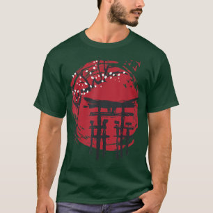 Camiseta Estética japonesa Sakura Bandera japonesa