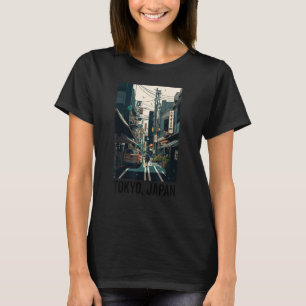 Camiseta Estética japonesa Tokio Vaporwave Japan Fash Lofi